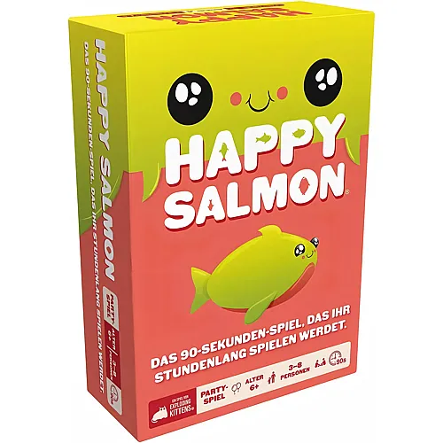 Exploding Kittens Happy Salmon - Deutsch
