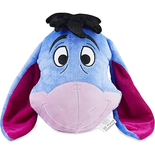 3D Deko Kissen Eeyore - 39 x 30 cm