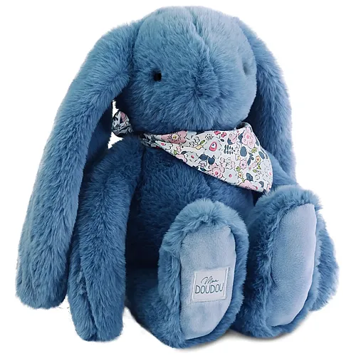 Doudou et Compagnie Fleurette Hase Blau - 35 cm