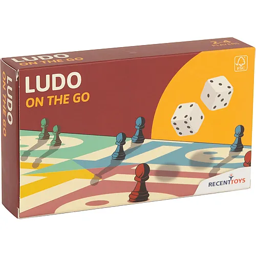 Recent Toys Reisespiel Ludo
