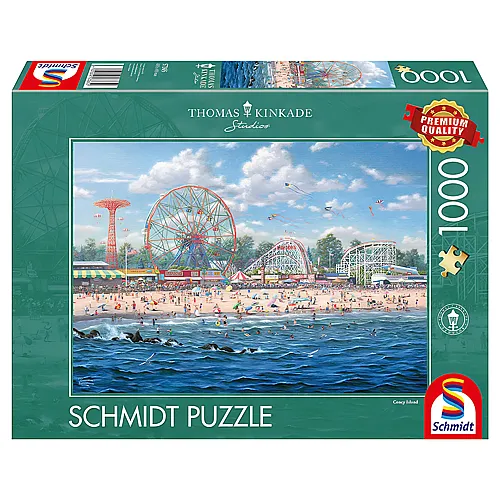 Schmidt Puzzle Thomas Kinkade Coney Island (1000Teile)