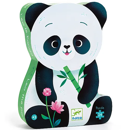 Djeco Puzzle Leo der Panda (24Teile)