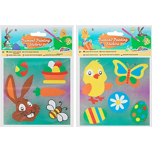 Grafix Ostern Diamant Mal-Set ass. 2-fach assortiert