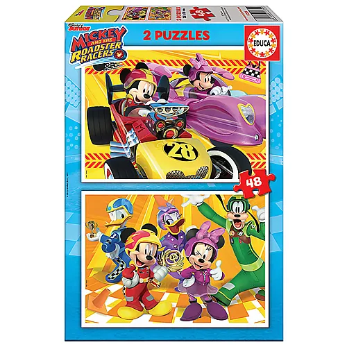 Educa Puzzle Mickey Roadster Racers (2x48)
