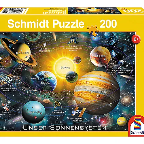 Schmidt Puzzle Solarsystem (200Teile)