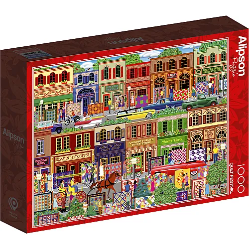 Alipson Puzzle Quilt Festival - 1000 Teile