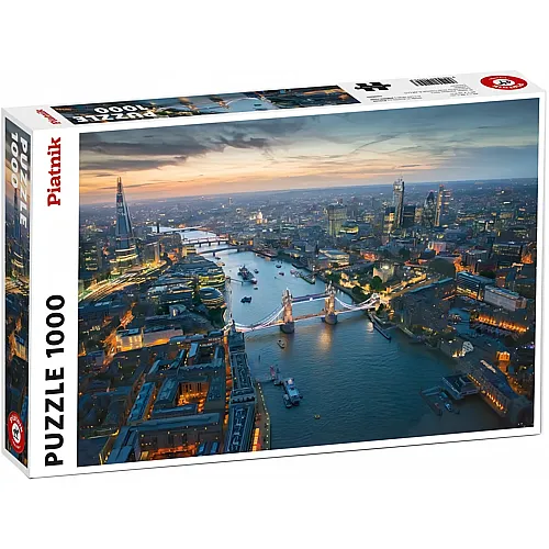 Piatnik Puzzle London von Oben - 1000 Teile