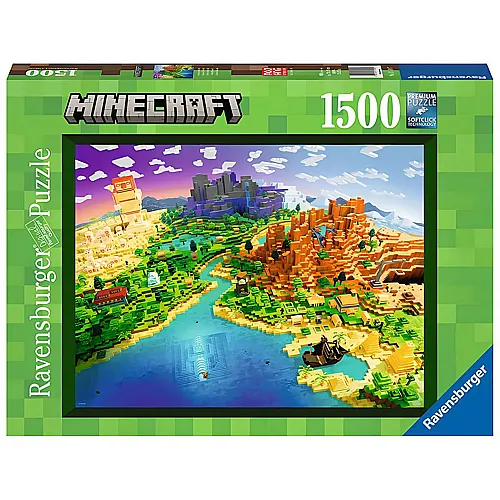 Ravensburger Puzzle World of Minecraft (1500Teile)