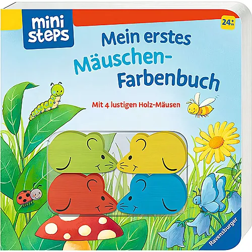 Ravensburger ministeps Mein erstes Muschen-Farbenbuch