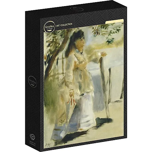 Grafika Puzzle Art Collection Auguste Renoir Woman by a Fence, 1866 - 1000 Teile