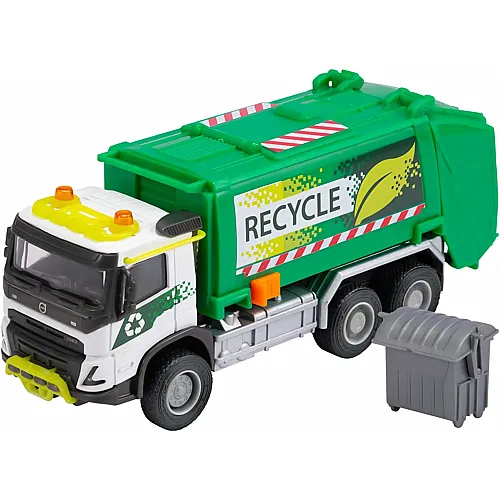 Majorette Volvo FMX Truck Garbage Collector