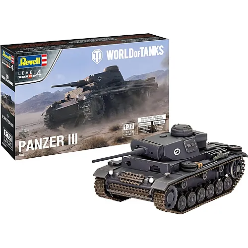 Revell PzKpfwg III Ausf.L-World of Tanks