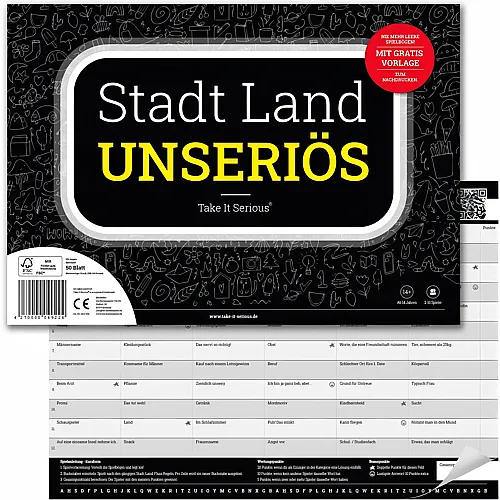 Take It Serious Stadt Land Unseri�s - Deutsch
