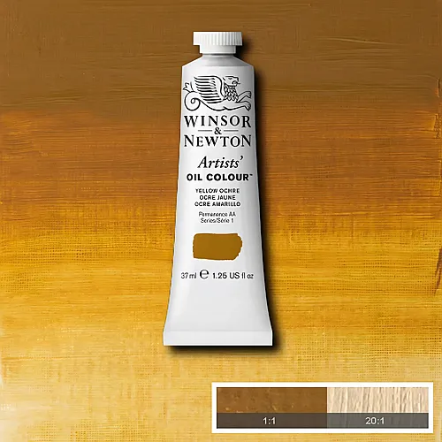 Winsor & Newton W&n Artists' Ölfarbe 37ml Tube Gelber Ocker