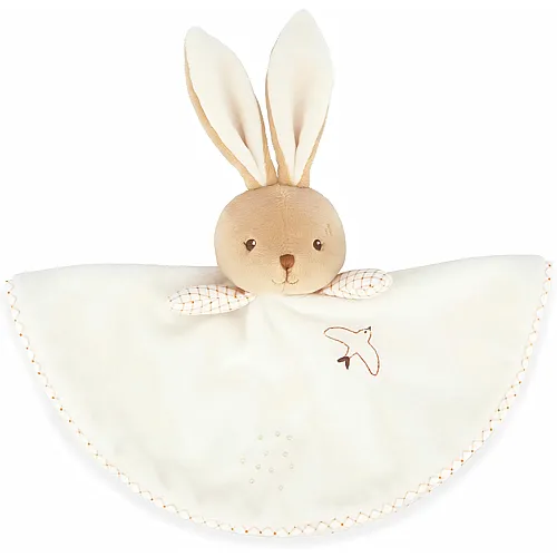 Schmusetuch Hase Creme - 26 cm