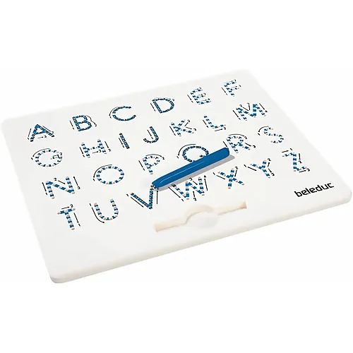 Beleduc Magnetische Zeichentafel Buchstaben