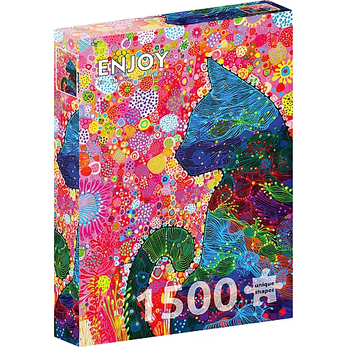 Enjoy Puzzle Wandering Cat - 1500 Teile