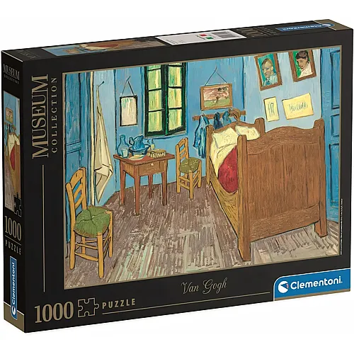 Clementoni Puzzle Museum Collection Artworks das Schlafzimmer - 1000 Teile