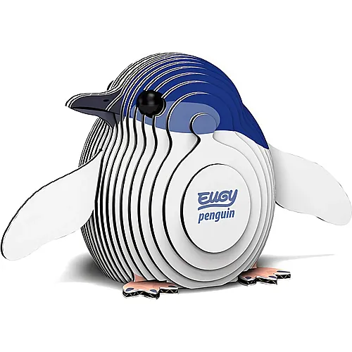Eugy 3D Karton Figuren Pinguin