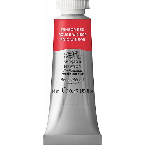 Winsor & Newton Professional Water Colour Aquarellfarbe Winsorrot - 14 ml