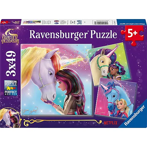 3in1 Unicorn Academy 49Teile