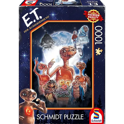 Schmidt Puzzle E.T. Abenteuer eines Au�erirdischen - 1000 Teile