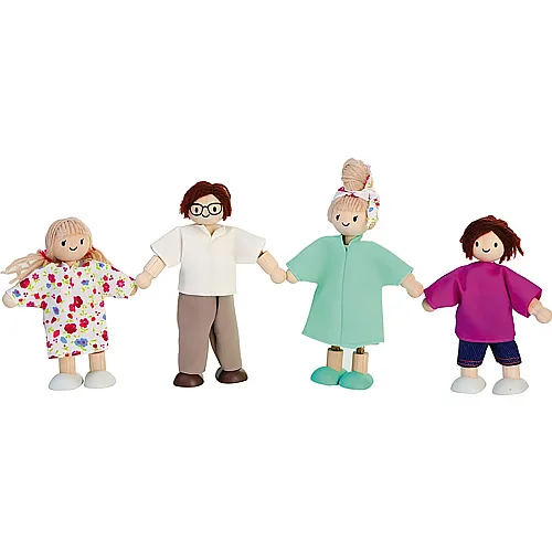 PlanToys Moderne Puppen Familie
