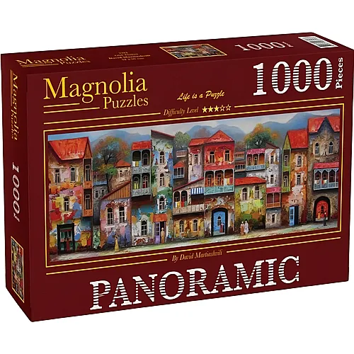 Magnolia Puzzle David Martiashvili Old Tbilisi (1000Teile)
