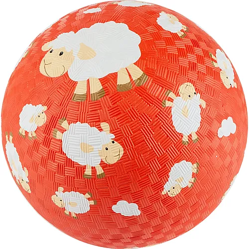 Sigikid Schaf rot Kautschukball