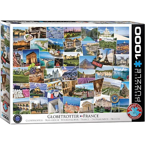 Globetrotter Frankreich 1000Teile