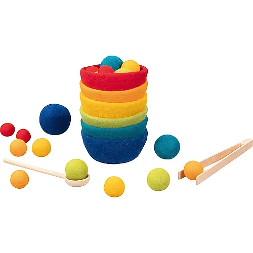 Goki Farbsortierspiel Sorterino - 29 Teile
