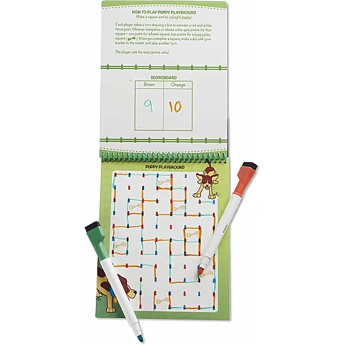 Melissa & Doug Aktivit�tenblock Tierspiele f�r unterwegs