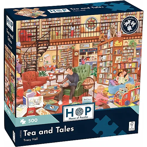 HOP - House of Puzzles Tea and Tales (500Teile)
