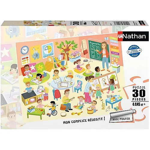 Nathan Puzzle In der Schule - 30 Teile