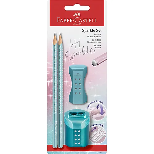 Faber-Castell Schreibset Sparkle ocean BK