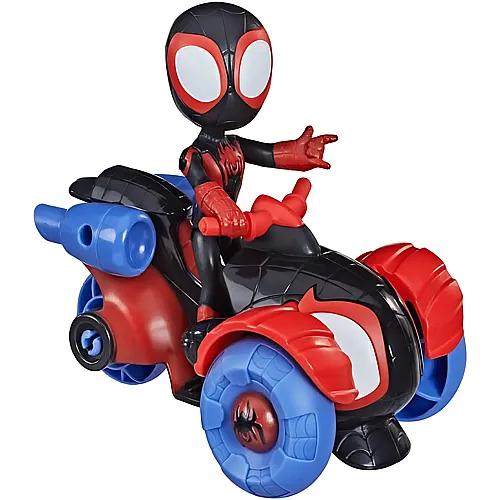 Hasbro Spiderman Miles Morales mit Techno-Racer