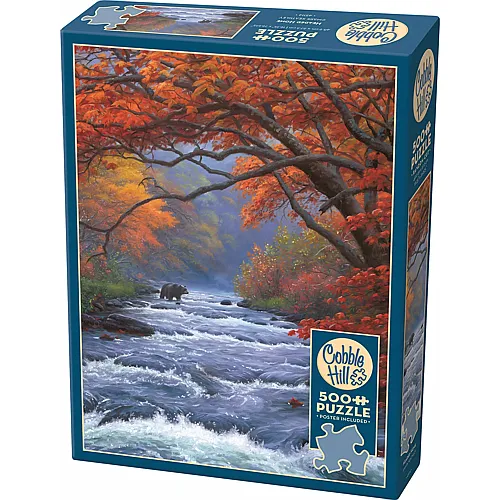 Fluss im Herbst 500Teile