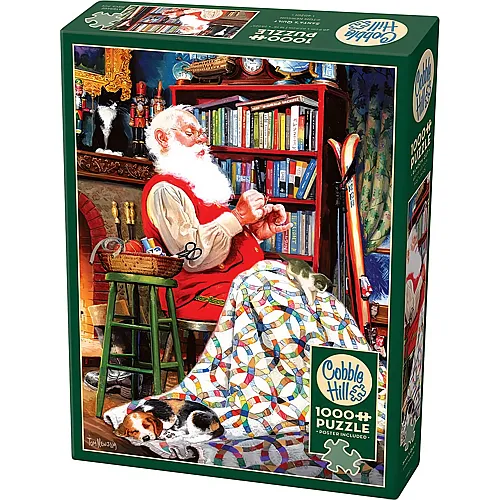 Cobble Hill Puzzle Der Quilt vom Weihnachtsmann (1000Teile)