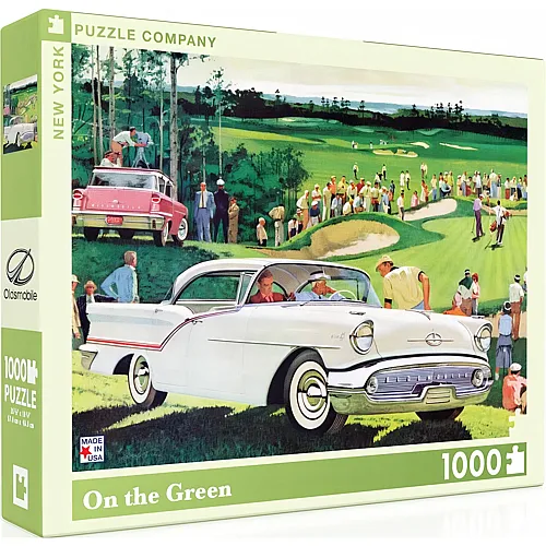New York Puzzle Company General Motors - On The Green - 1000 Teile