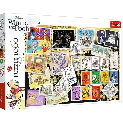Trefl Puzzle Winnie Pooh Kollektion (1000Teile)
