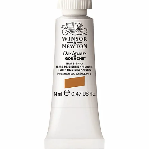 Winsor & Newton W&n Designers Gouache 14ml Tube Siena Natur