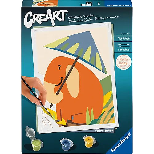 Ravensburger CreArt Hallo Elefant