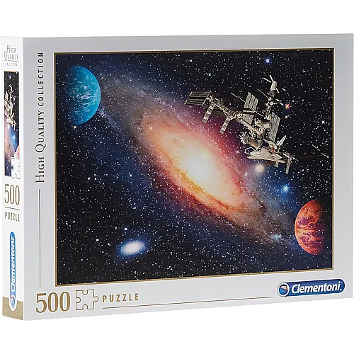 Clementoni Puzzle 500 Teile Internationale Raum Station