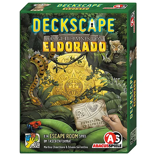 Abacus Spiele Deckscape - Das Geheimnis von Eldorado