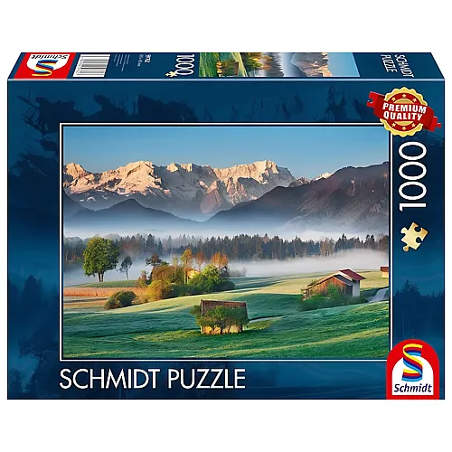 Schmidt Puzzle Garmisch-Partenkirchen Murnauer Moos (1000Teile)