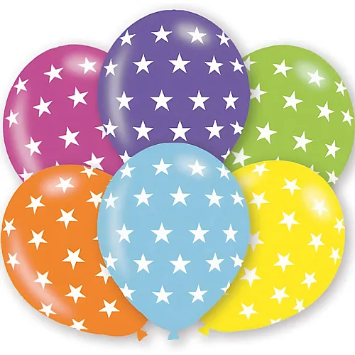 Amscan Ballone Sterne (6Teile)