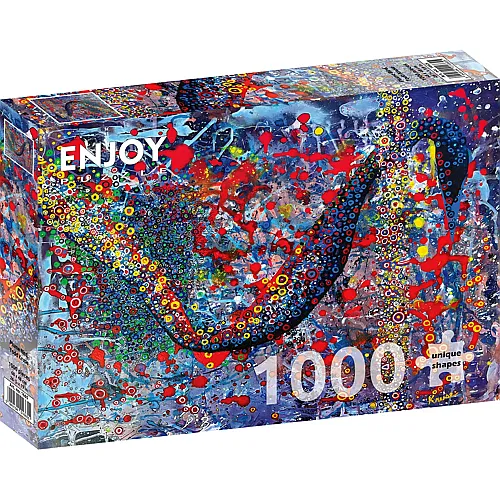 Enjoy Puzzle Plume Bird - 1000 Teile