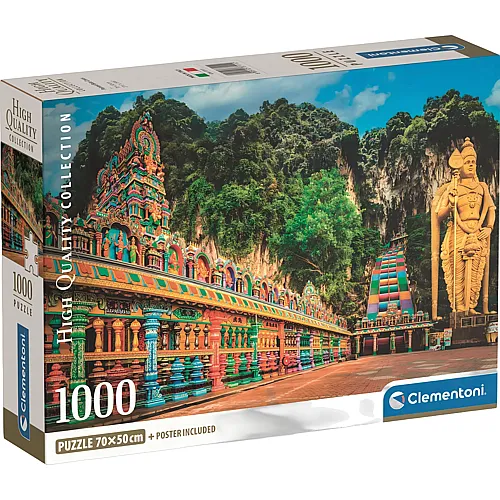 Clementoni Puzzle Bemalte Batu-H�hlen - 1000 Teile