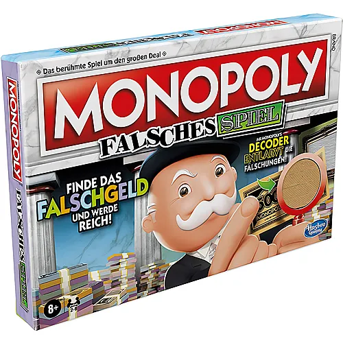 Hasbro Gaming Monopoly falsches Spiel (DE)