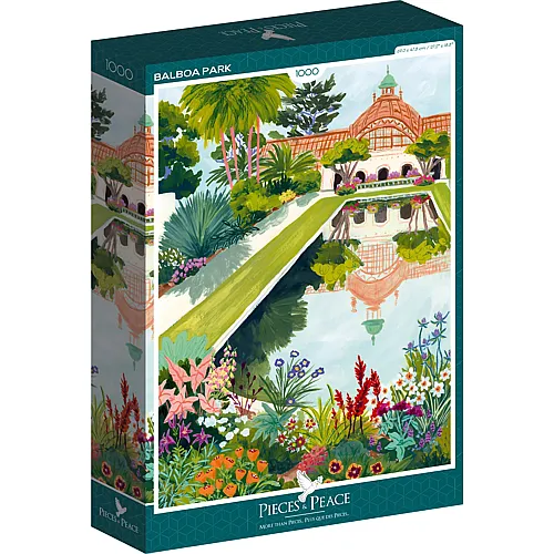 Pieces & Peace Puzzle Balboa Park - 1000 Teile